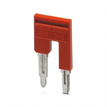 Phoenix Contact verloopbrug 12 mm - rood per 10 stuks (RB 16-6)