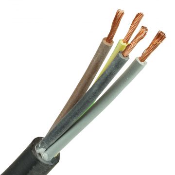 neopreen kabel H07RNF 4x10 per meter