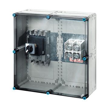 Hensel Mi 7836 vermogenschakelaarbehuizing 630A 3-polig met PE- en N-klemmen