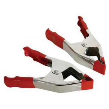 Universele metalen veerklem set 2 stuks 50mm (1068051)