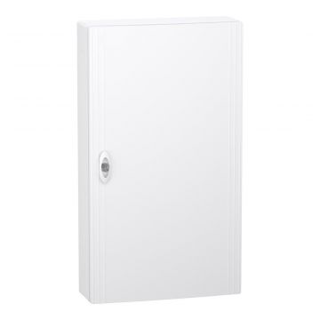 Schneider Electric prismaSeT lege zekeringkast 3-rijen 72 modules met volle deur - wit (LVSXL418)