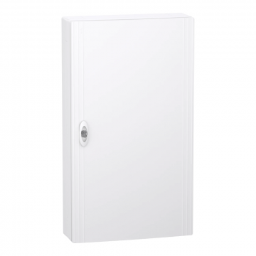 Schneider Electric prismaSeT lege zekeringkast 3-rijen 72 modules met volle deur - wit (LVSXL418)
