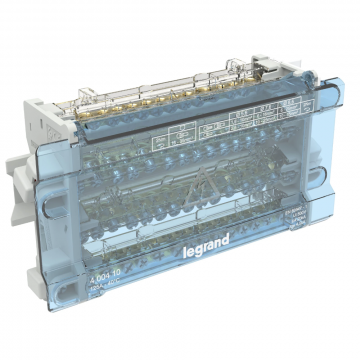 Legrand aansluitblok 4-polig 125A 16 aansluitingen 20kA - 10 modules (400410)