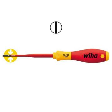 Wiha sleufschroevendraaier SoftFinish Electric slimFix 1000V 3201 5.5x125 (35391)
