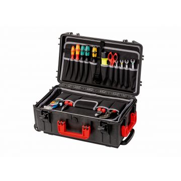 Parat gereedschapskoffer trolley Protect 30-S Roll PP IP67 520x200x290 mm voor circa 20 tools (6520000391)