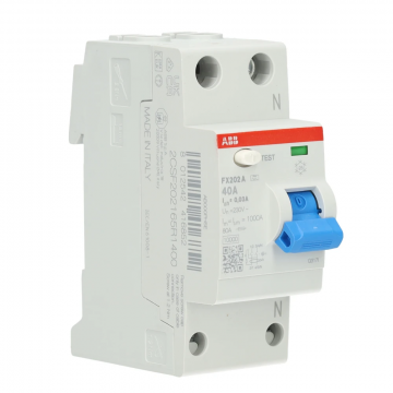 ABB Componenten FlexLine aardlekschakelaar 2-polig 40A 30mA type A (FX202 A-40A/0.03)