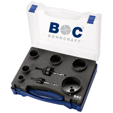 Bohrcraft 8-delige bi-metaal gatzagenset 22-68mm (19001430006).