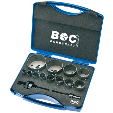 Bohrcraft 14-delige bi-metaal gatzagenset HSS RLS 12 16-76mm (19001330012)