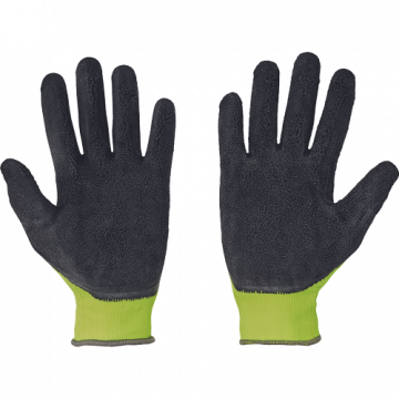 Cerva Palawan nylon handschoen met latex coating maat 10 (0108002999100BN)