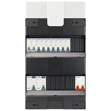 Attema groepenkast 7 groepen + fornuis 1 fase 220x390 (BxH)