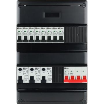EMAT Eaton groepenkast 8 groepen 3 fase 220x330 (BxH)