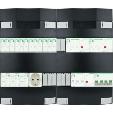 HAGER groepenkast 8 groepen 1 fase 220x475 (BxH)