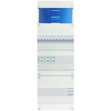 HAGER groepenkast 12 groepen 1 fase 220x695 (BxH)