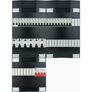 HAGER groepenkast 4 groepen 1 fase 220x365 (BxH)