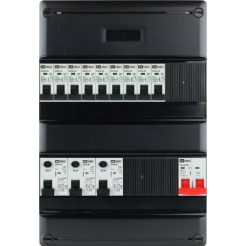 EMAT Eaton groepenkast 9 groepen 1 fase 220x330 (BxH)
