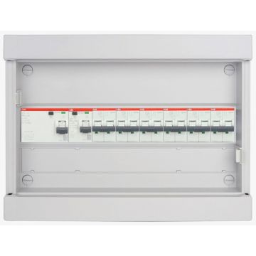 HAGER groepenkast 12 groepen 3 fase 220x475 (BxH)