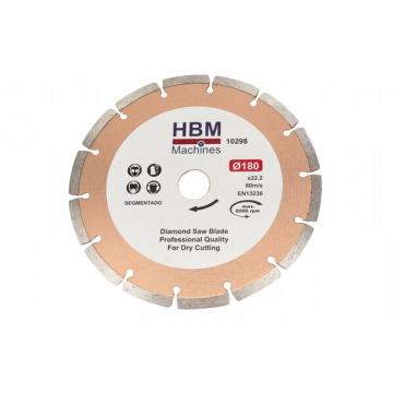 HBM diamant doorslijpschijf open Ø230mm (1671)