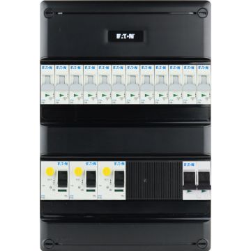 Eaton groepenkast 12 groepen 1 fase 220x330 (BxH)