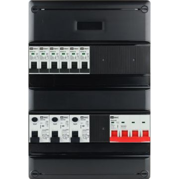 EMAT Eaton groepenkast 6 groepen 3 fase 220x330 (BxH)