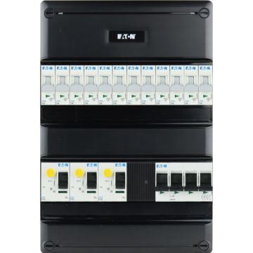 Eaton groepenkast 12 groepen 3 fase 220x330 (BxH)
