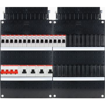 ABB-HAF groepenkast 15 groepen 3 fase 440x390 (BxH) 