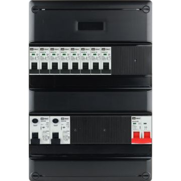 EMAT Eaton groepenkast 8 groepen 1 Fase 220x330 (BxH)