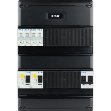 Eaton groepenkast 4 groepen 1 fase 220x330 (BxH)
