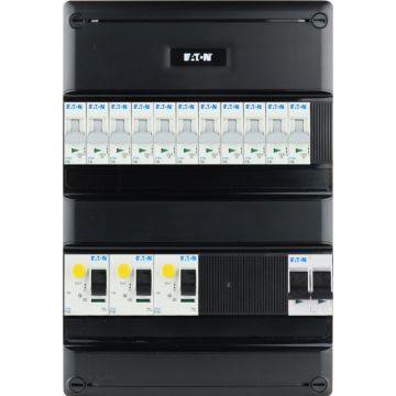 Eaton groepenkast 11 groepen 1 fase 220x330 (BxH)