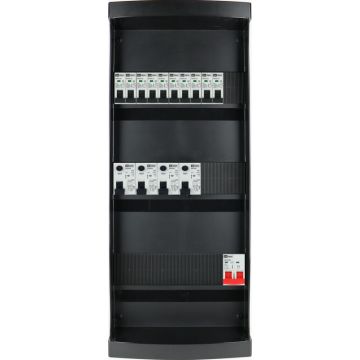 EMAT Eaton groepenkast 6 aardlekautomaten 3 fase 220x330 (BxH)