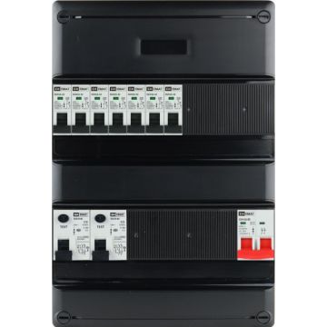 EMAT Eaton groepenkast 7 groepen 1 fase 220x330 (BxH)
