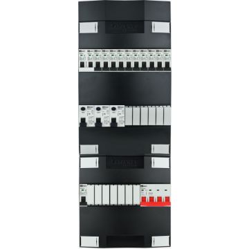 EMAT Schneider groepenkast 11 groepen + fornuis 3 fase 220x600 (BxH)