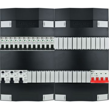 EMAT Schneider groepenkast 12 groepen 3 fase 440x380 (BxH) 