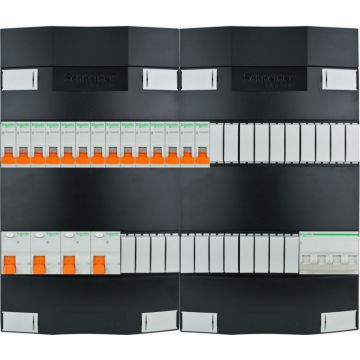 Schneider groepenkast 14 groepen 3 fase 440x380 (BxH)