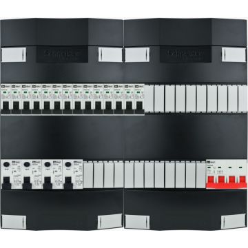 EMAT Schneider groepenkast 14 groepen 3 fase 440x380 (BxH) 