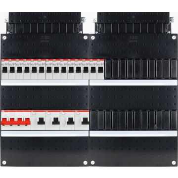 ABB-HAF groepenkast 14 groepen 3 fase 440x390 (BxH) 