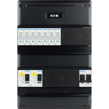 Eaton groepenkast 7 groepen 1 fase 220x330 (BxH)