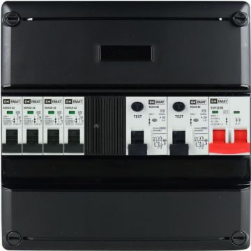 EMAT Eaton groepenkast 4 groepen 1 fase 220x220 (BxH)