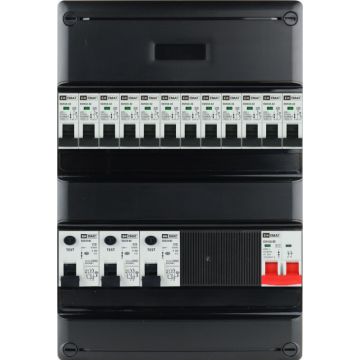 EMAT Eaton groepenkast 12 groepen 1 fase 220x330 (BxH)