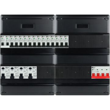 EMAT Eaton groepenkast 13 groepen + fornuis 3 fase 440x330 (BxH) 