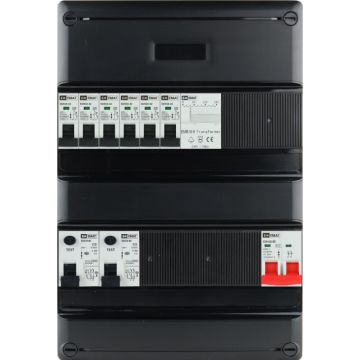 EMAT Eaton groepenkast 6 groepen + beltrafo 1 fase 220x330 (BxH) 
