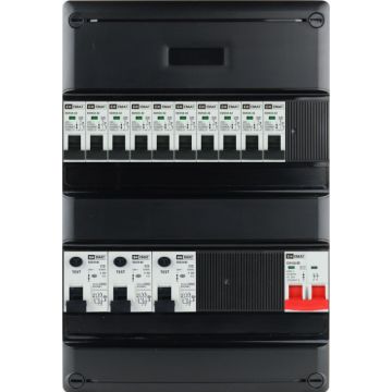 EMAT Eaton groepenkast 10 groepen 1 fase 220x330 (BxH)
