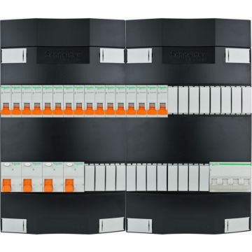Schneider groepenkast 16 groepen 3 fase 440x380 (BxH)