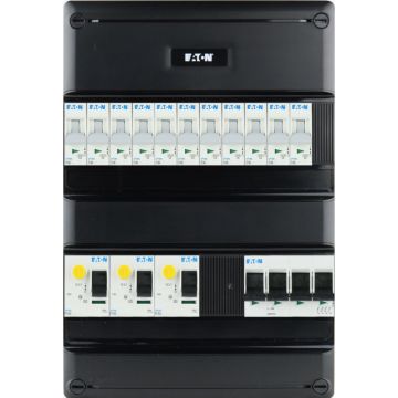 Eaton groepenkast 11 groepen 3 fase 220x330 (BxH)