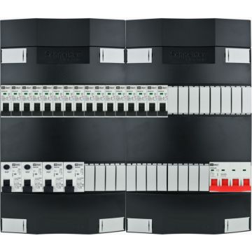 EMAT Schneider groepenkast 16 groepen 3 fase 440x380 (BxH) 