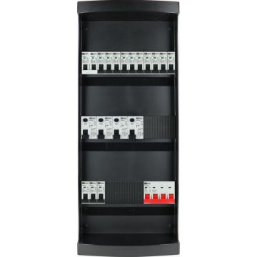 EMAT Eaton groepenkast 13 groepen + fornuis 3 fase 220x550 (BxH) 