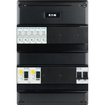 Eaton groepenkast 5 groepen 1 fase 220x330 (BxH)