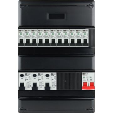 EMAT Eaton groepenkast 11 groepen 1 fase 220x330 (BxH)