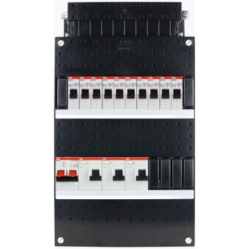 ABB-HAF groepenkast 10 groepen 1 fase 220x390 (BxH)