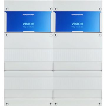 Hager groepenkast 1 fase 440x475 (BxH)