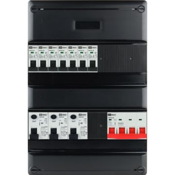 EMAT Eaton groepenkast 7 groepen 3 fase 220x330 (BxH)